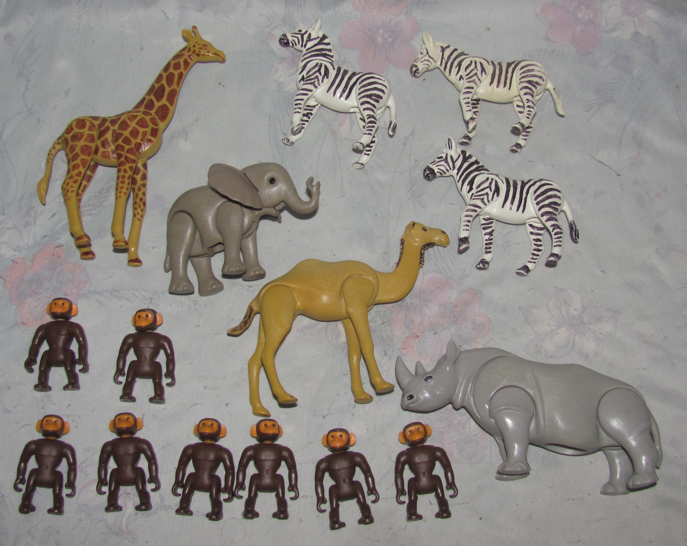 PLAYMOBIL 6640 Giraffe Mit Baby – Zoo-Spielfiguren-Set Für Kinder Ab 3 Jahren