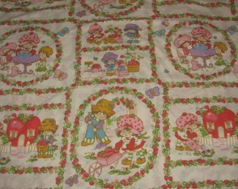 style #5 Strawberry Shortcake Fabric Iron On Appliques style #5 Strawberry Shortcake Fabric Iron On Appliques