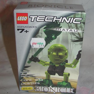 Vintage 2001 Bionicle set 8541 Matau New Sealed in Box
