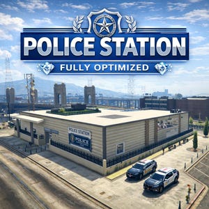 Police station mlo  |fivem MLO |Fully optimized Mlo | high Quality