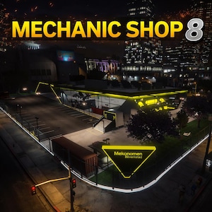Mechanic shop mlo |fivem MLO |Fully optimized | high Quality