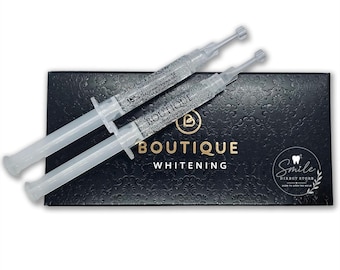 Boutique (By Night) Gel sbiancante professionale per denti – Perossido di carbammide al 16% (2 siringhe da 3 ml)