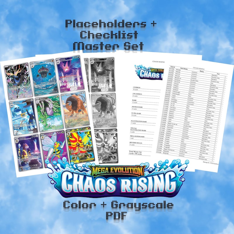 Chaos Rising Binder - Etsy