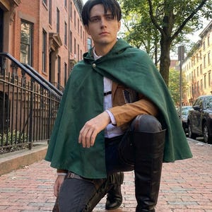 scout regiment aot jacket green