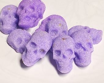 Lavender Flavor Sugar Skull Cube for Tea Party's | Weddings | Baby Showers and Partys