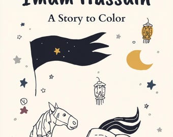 Libro da colorare di Muharram e dell'Imam Hussain