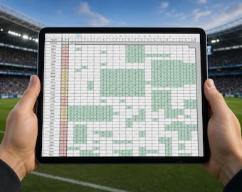 Tracker Cromos Panini Mundial 2026 | Hoja Excel | Lista Cromos Faltantes Automática | Contador por Selección