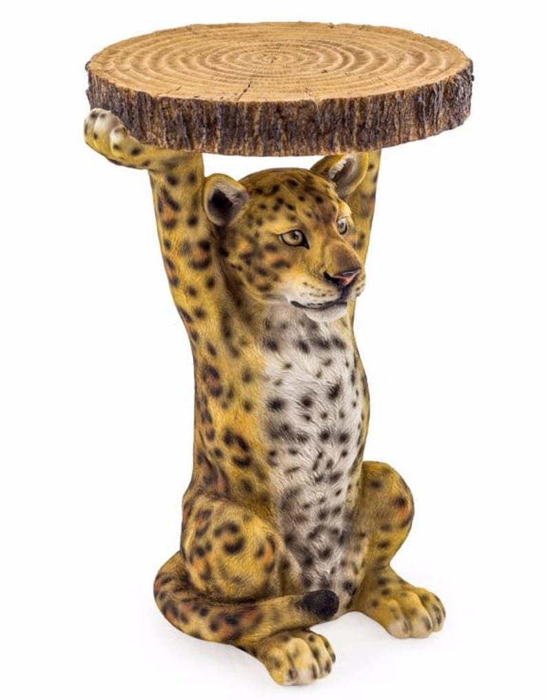 Bleopard Table Leopard Trunk Table - Occasional Tables - Etsy