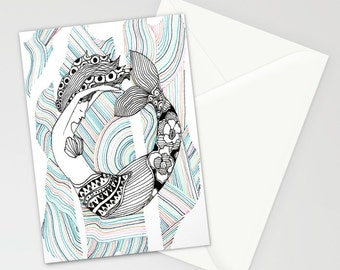 All Occasion Greeting Card Mermaid 6