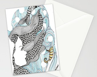 All Occasion Greeting Card Mermaid 5