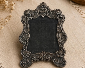 Vintage Gorham Silver Plated Ornate Victorian Picture Frame – Circa 1960s Cottagecore Decor