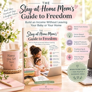 Hemmamammans guide till frihet | Jobba hemifrån, extrajobb (digital nedladdning)