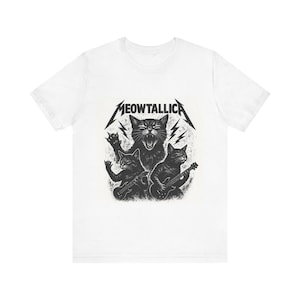 Meowtallica shirt - Etsy 日本