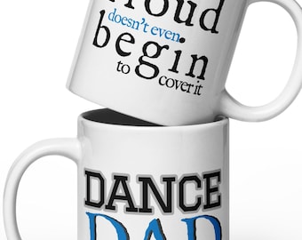 Taza de papá bailarín orgulloso