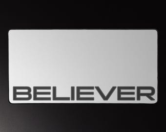 Alfombrilla de escritorio grande FAITH "Believer Tech"