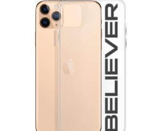 Funda transparente FAITH "Believer Tech" para iPhone®