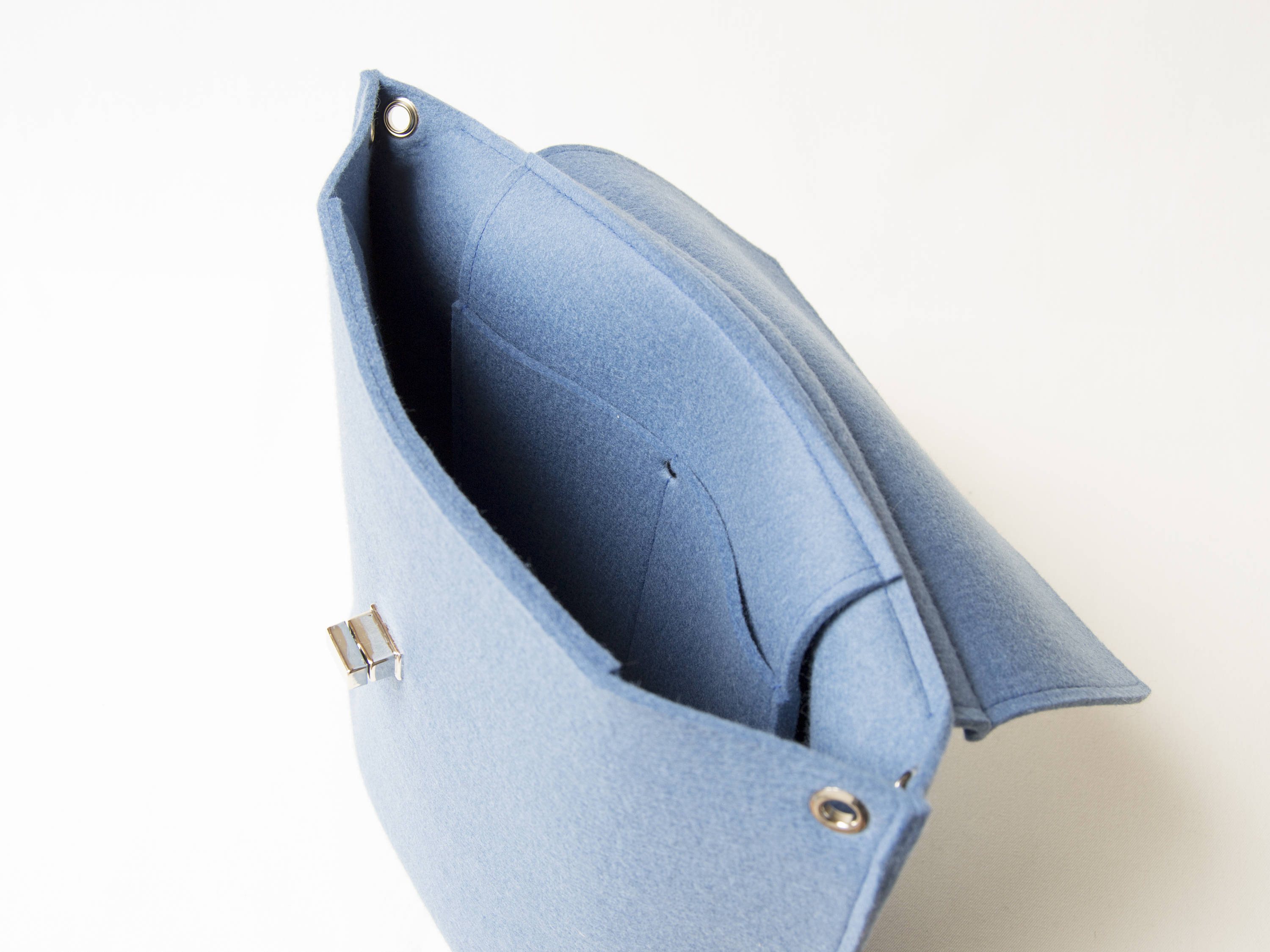 35 OFF Wool Felt FLAP BAG light blue tote bag light blue bag womens bag felt shoulder