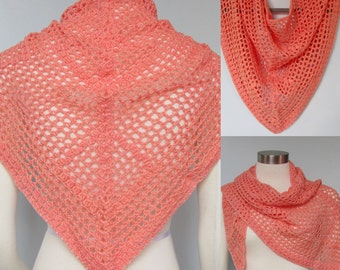 Pattern only - Lucy in the Sky Shawlette pattern crochet lace pattern shaw scarf one skein quick easy