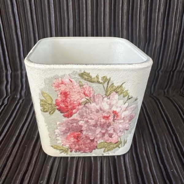 Decoupage Jar Etsy