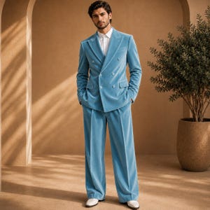 blue velvet well dressed man THE 'HARLOW' SATIN DRESS  MISHA