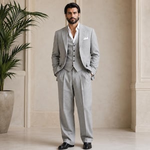 mens grey dress pants and vest Grey Dress Pants with Sweater Vest Outfits For Men (97 ideas & outfits)