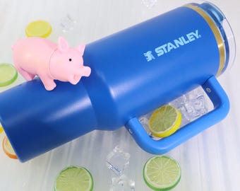 Stanley Royal Blue 40oz Tumbler, 2nd Gen Insulated Cup with Lid & Straw
