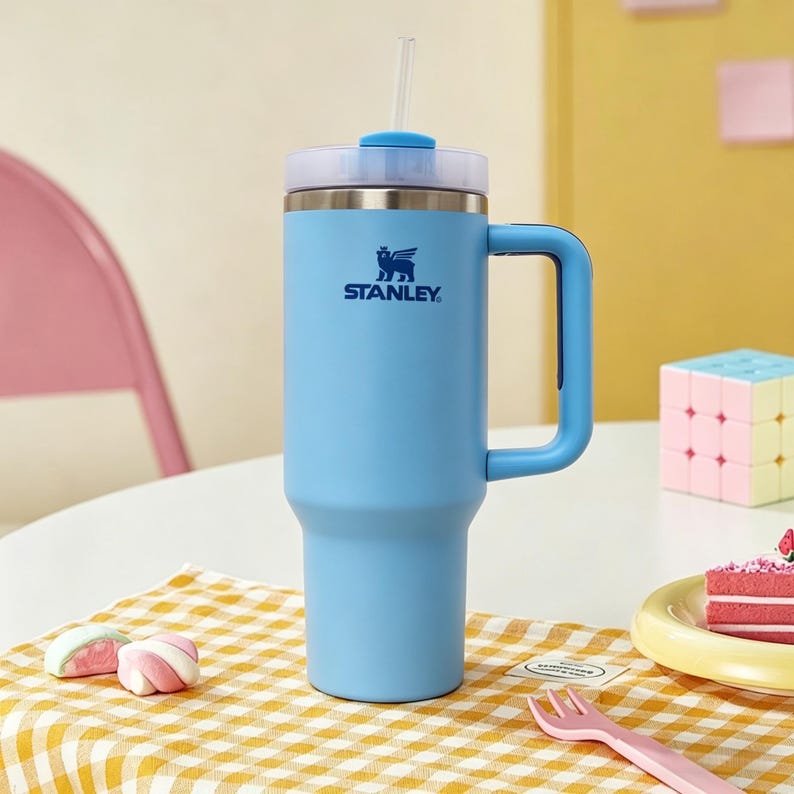 Stanley Quencher H2.0 Tumbler 40oz, Stainless Steel Insulated Travel Mug Bild 1