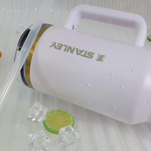 Stanley ProTour Quencher 40oz Flip Straw Tumbler - Leakproof Chalk Limited Edition image 3