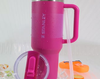 Stanley 1913 The Quencher ProTour 40 oz Tumbler - Leakproof Flip Straw Magenta Insulated Cup