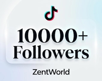 Compte TikTok + de 10 000 abonnés | Prêt pour la monétisation | Public réel | Engagement actif