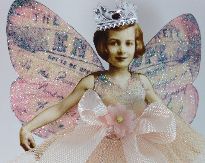 Christmas Fairy Tree Ornament Etsy