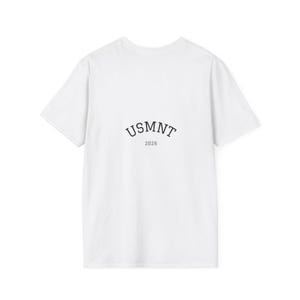 Vintage USA Soccer Shirt, World Cup 2026 USA Tee, Retro USMNT Football Graphic T-Shirt, American Soccer Fan Gift, Patriotic Sports Tee image 2