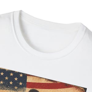 Vintage USA Soccer Shirt, World Cup 2026 USA Tee, Retro USMNT Football Graphic T-Shirt, American Soccer Fan Gift, Patriotic Sports Tee image 3