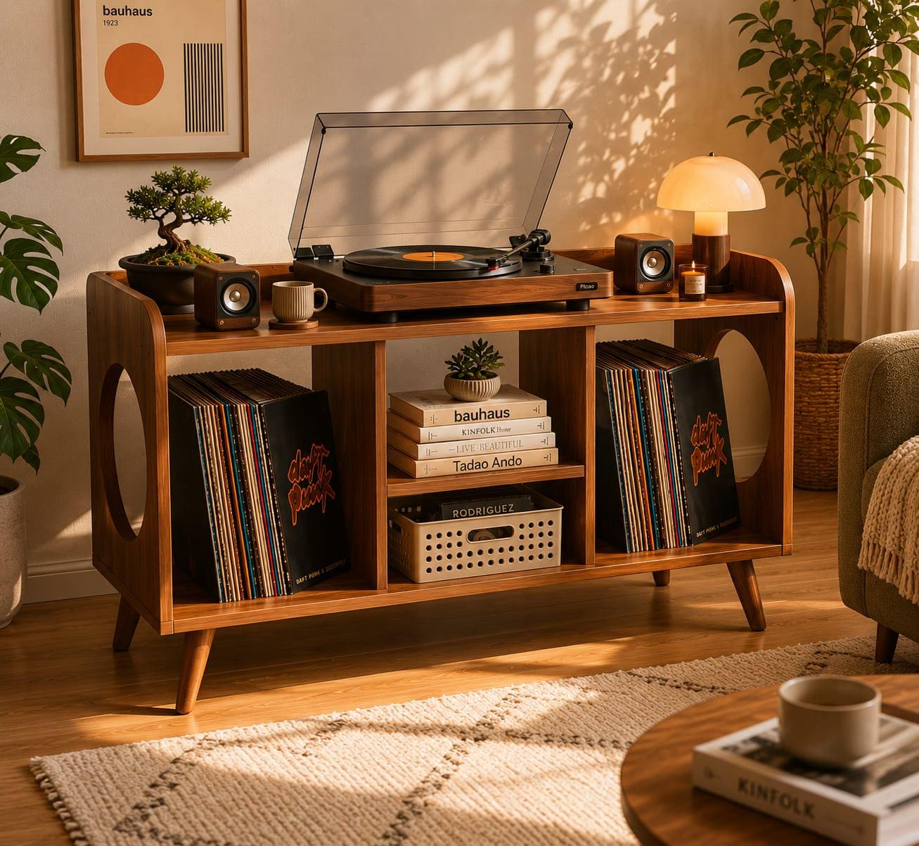 Mid century modern tv stand - Etsy 日本