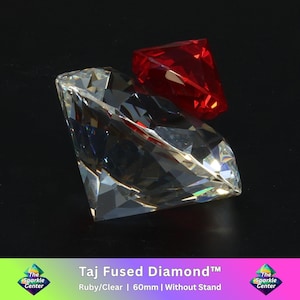 Taj™ Rubin Tvåfärgad Smält Kristall Diamant