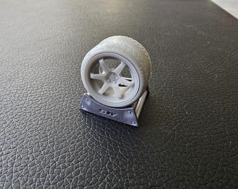 Llantas 1/24 1/18 Japan Racing Jr3 con neumáticos