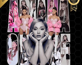 Ariana Grande PNG-tour geïnspireerde tour 2026 digitaal bestand (directe download)