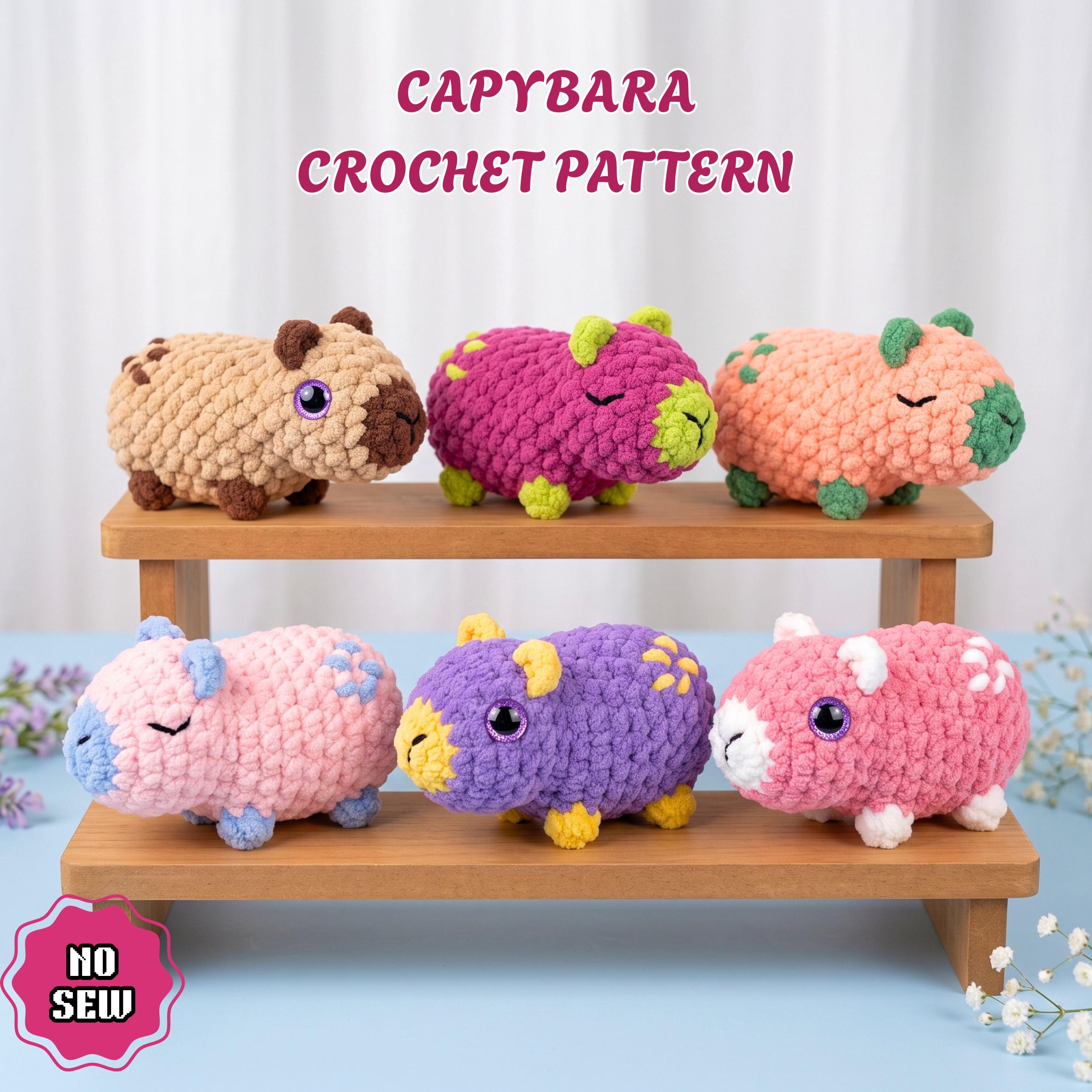 カピバラのあみぐるみ - Etsy 日本
