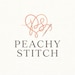 PeachyStitchh store logo