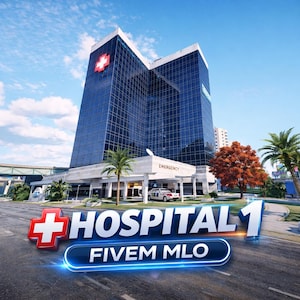 Fivem mlo |HOSPITAL 1 MLO |Fully optimized | High Quality