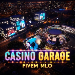 Fivem mlo |CASINO GARAGE MLO |Fully optimized | High Quality