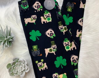 Pug Leggings - Etsy Australia