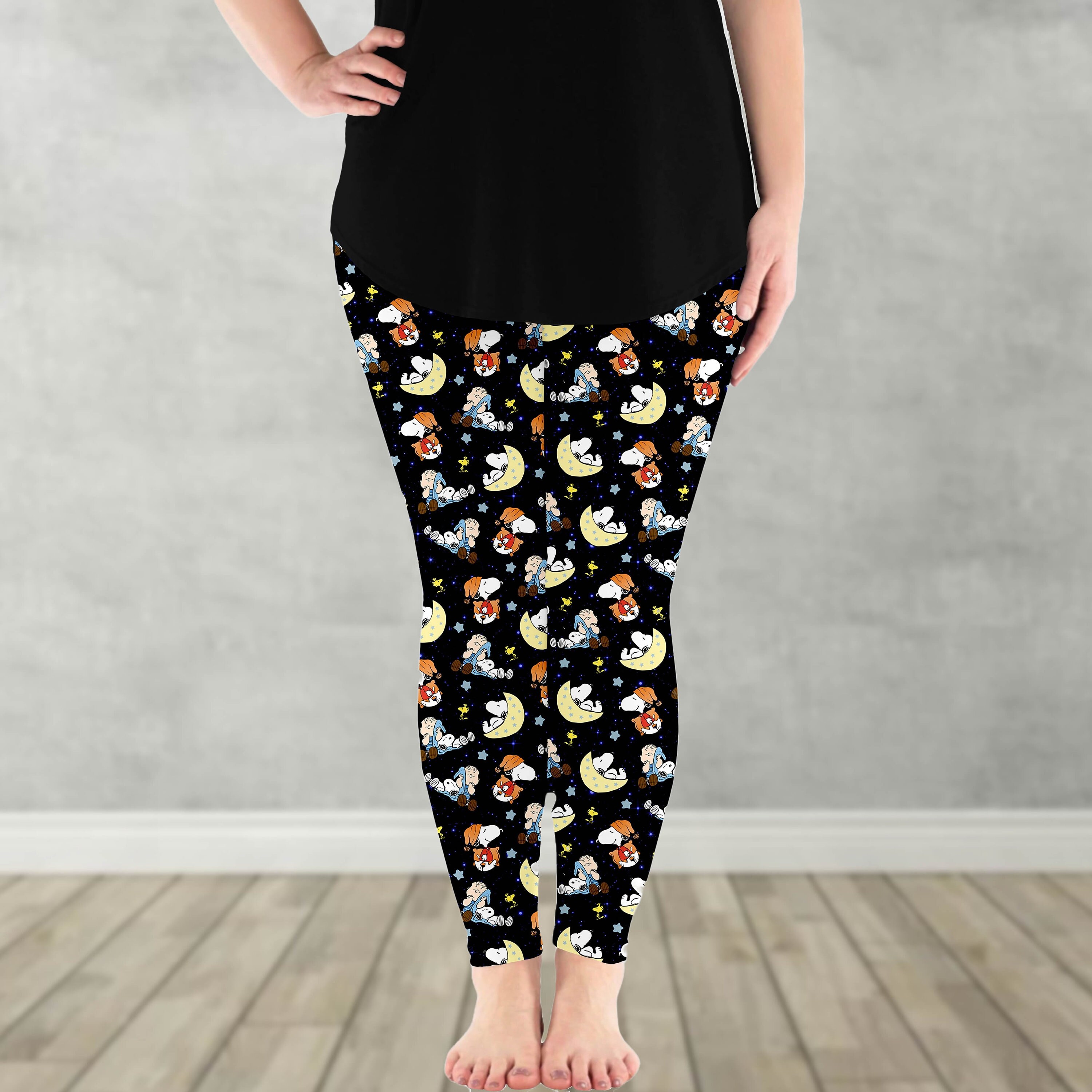 Snoopy Leggings Etsy