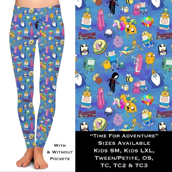 Time for Adventure Soft Leggings With Pockets 