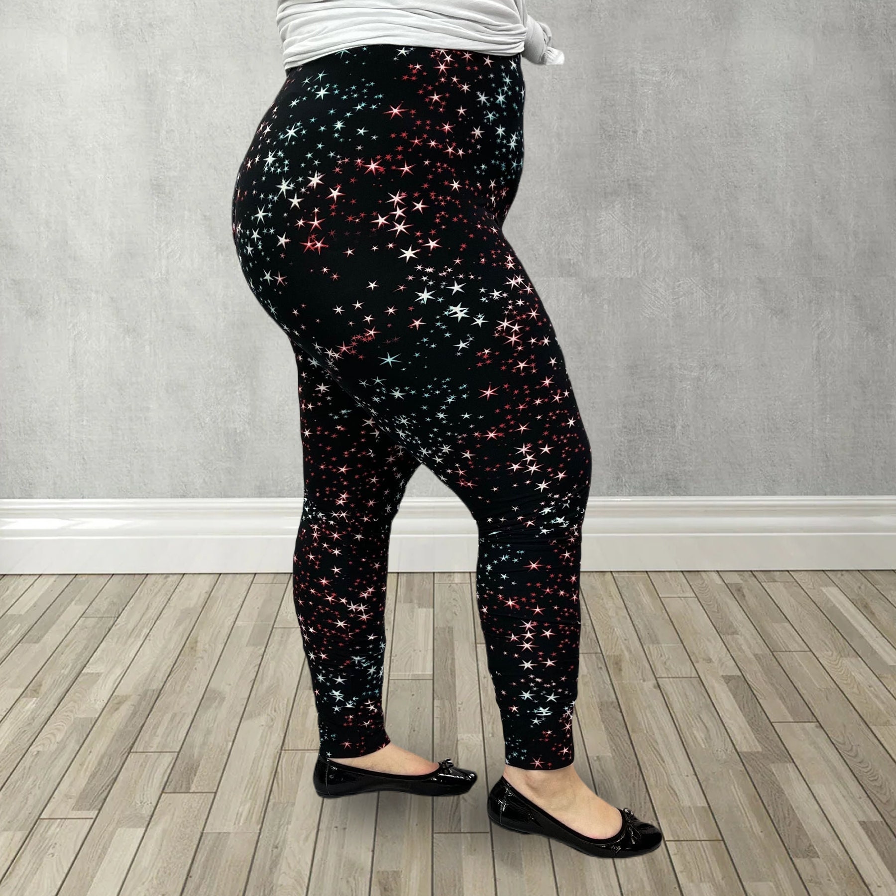 Black star leggings hotsell