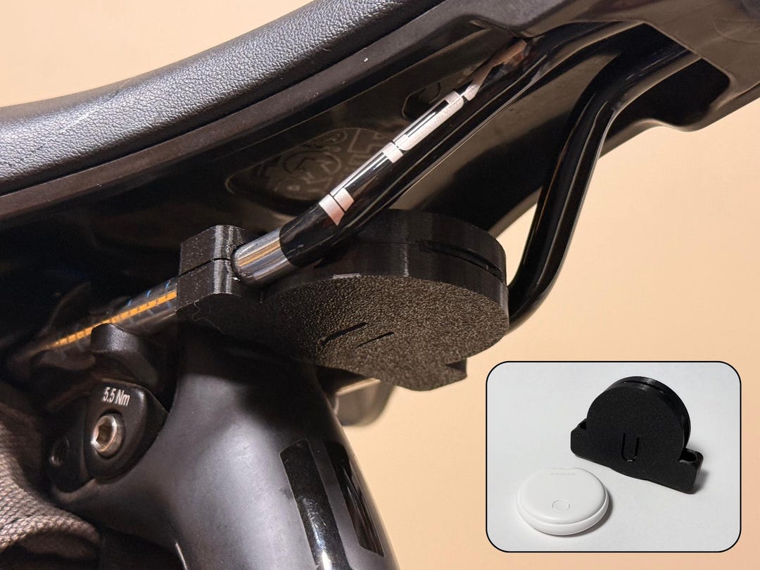 Bike Racks For Insignia Hidden Bike Tracker Mount for Insignia Locator Tag – Universal Saddle ...