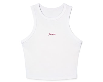 Femme Lesbian Pride Micro Tank