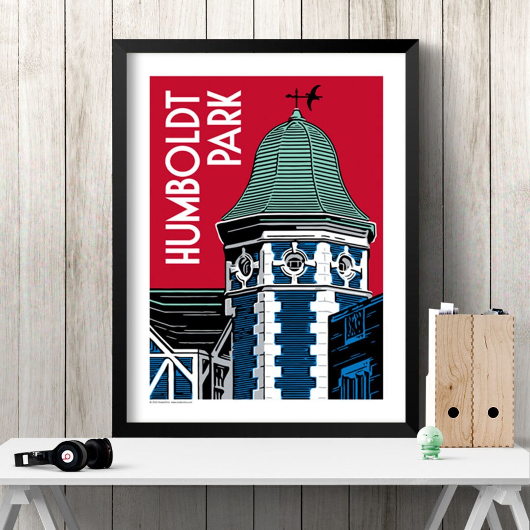 Chicago Poster | Chicago Neighborhood | Chicago City | Chicago Retro ...