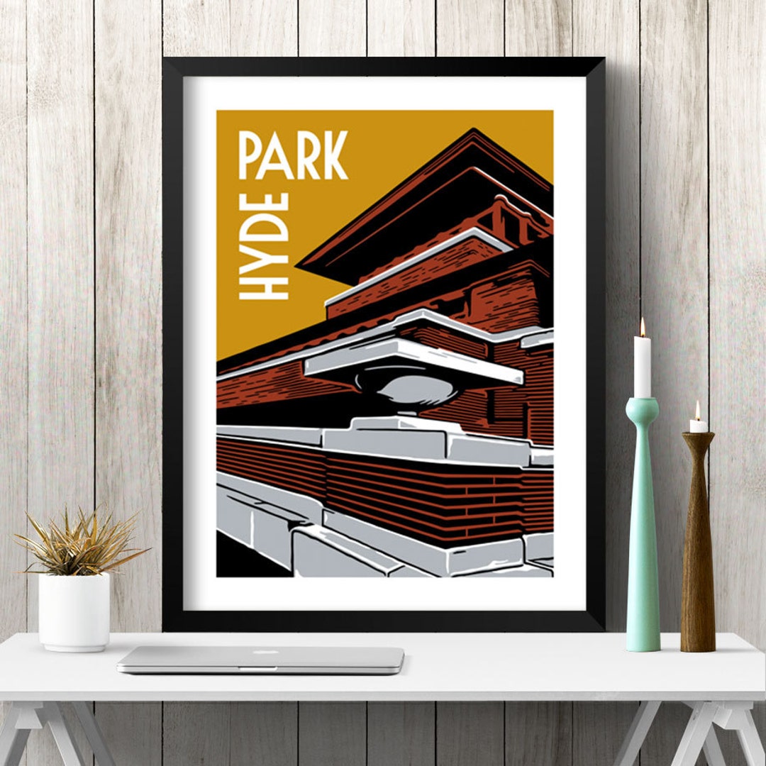 Chicago Poster | Chicago Neighborhood | Chicago City | Chicago Retro ...