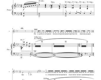 Per lo sguardo - Arrangiamento per voce e pianoforte